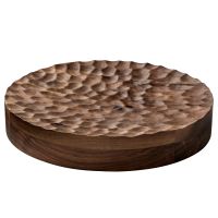 Playground, Elevate Nussbaum : Plateau, rund, H: 5,5 cm, D: 32 cm Playground, Elevate Nussbaum : Plateau, rund, H: 5,5 cm, D: 32 cm