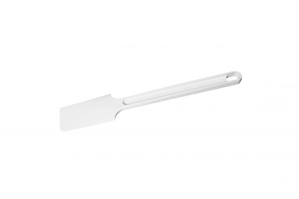 Stielschaber 34 cm aus einem Stück, extra stabil, weiss