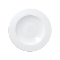 Teller tief Fahne, uni, weiss, 25,9 x 3,6 cm/ 0,45 ltr. Teller tief Fahne, uni, weiss, 25,9 x 3,6 cm/ 0,45 ltr.