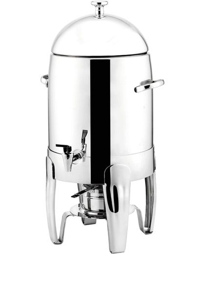 Kaffeedispenser HAPPY HOUR 31 x 33,5 cm, H: 54,5 cm, I: 10,5 ltr., Edelstahl, hochglanzpoliert, stabil und standfest