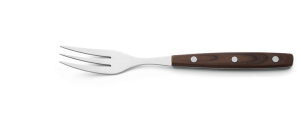 Amefa, Porterhouse 7050 - Steakgabel Kunststoff in Holzoptik 3Cr14 ABS, 210 mm