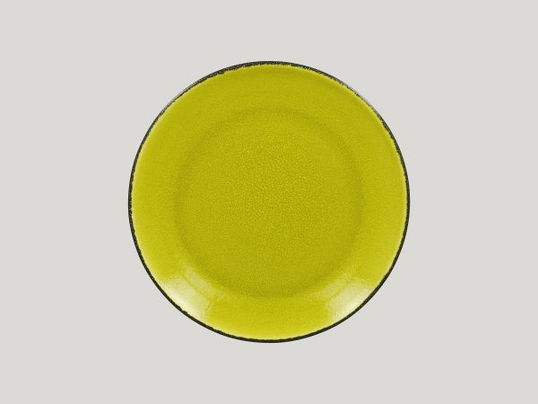RAK, Fire : Green - Teller flach coup, 26,7 x 2,7 cm