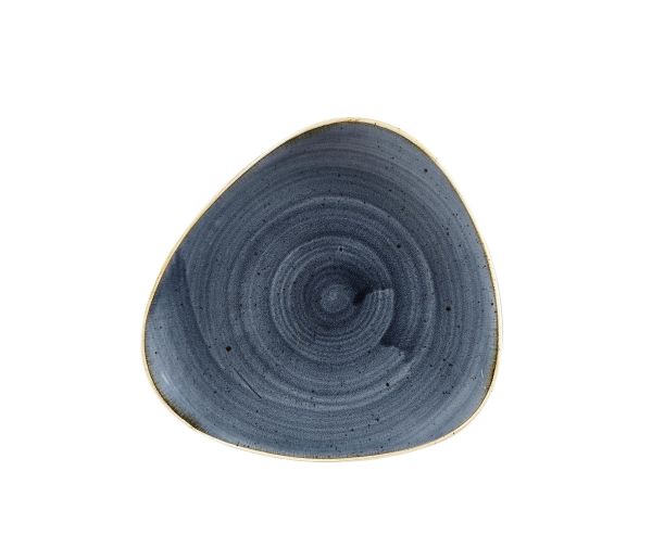 Churchill, Stonecast : Blueberry - Teller flach dreieckig, 20,3 cm