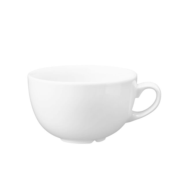 Churchill, Vellum : White Matt Glaze - Cappuccino-Obere, 9,5 x 5,5 cm/ 0,23 ltr.