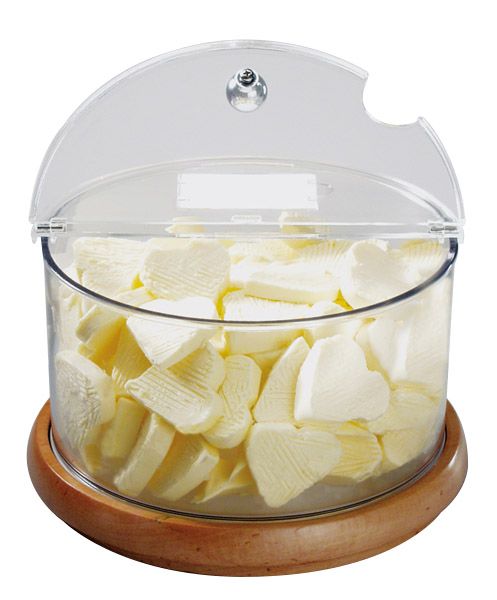 Kühlschale Maxi Holz TOP FRESH, D: 22 cm, H: 18 cm, 4 ltr., 4-teilig, Buchen-Holz