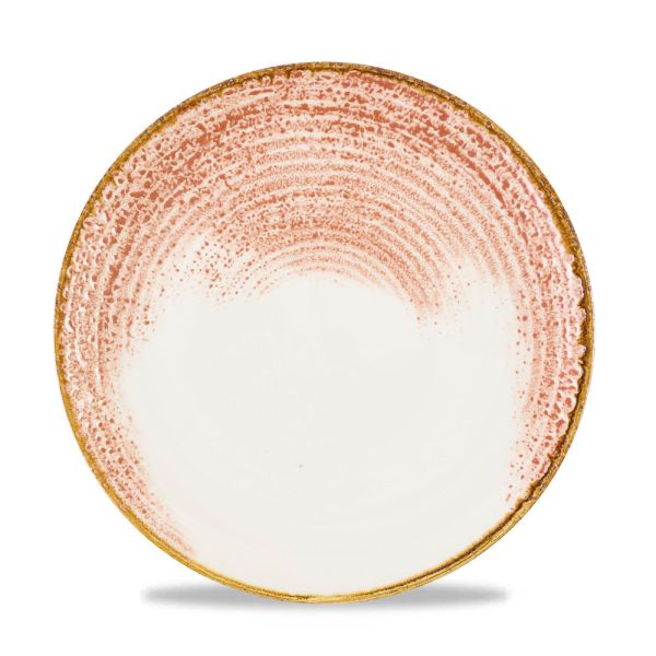 Churchill, Homespun Accents : Coral - Teller flach Coup, 26 cm