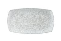 Churchill, Menu Shades : Caldera Chalk White - Platte rechteckig 35,5 x 19 cm Churchill, Menu Shades : Caldera Chalk White - Platte rechteckig 35,5 x 19 cm