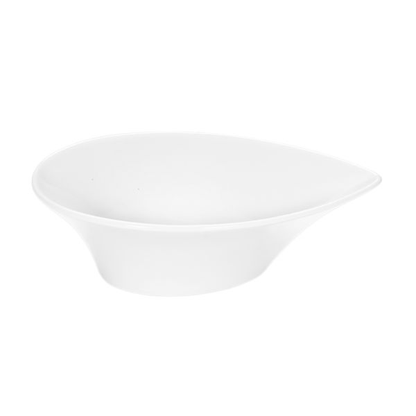 Bauscher, Avantgarde - Schale Tropfen, uni, weiss, 17 cm/ 0,22 ltr.