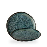 Churchill, Envisage Cascade : Sapphire Blue - Teller flach organisch, 25,5 cm Churchill, Envisage Cascade : Sapphire Blue - Teller flach organisch, 25,5 cm