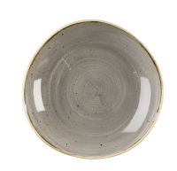 Churchill, Stonecast : Peppercorn Grey - Teller tief rund Organisch, 25,3 cm/ 1,1 ltr. Churchill, Stonecast : Peppercorn Grey - Teller tief rund Organisch, 25,3 cm/ 1,1 ltr.
