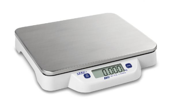 Tischwaage, WP: 320 x 260 mm, max. 20 kg; d = 0,01 kg