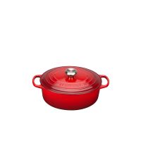Le Creuset, Gusseisen - Bräter oval Signature, 29 cm/ 4,7 ltr., Fb. Kirschrot Le Creuset, Gusseisen - Bräter oval Signature, 29 cm/ 4,7 ltr., Fb. Kirschrot