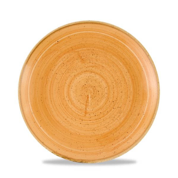 Churchill, Stonecast : Tangerine - Teller flach Coup, 21,7 cm