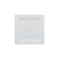 Teller/ Platte quadratisch, uni, weiss, 21 x 21 x 2,2 cm Teller/ Platte quadratisch, uni, weiss, 21 x 21 x 2,2 cm