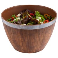 Vorschau: Fass, 2-teiliges Set, D: 26 cm, H: 16 cm, I: 4,5 ltr. Vorschau: Fass, 2-teiliges Set, D: 26 cm, H: 16 cm, I: 4,5 ltr.