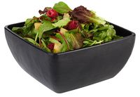 Schale SLATE 19 x 19 cm, H: 9 cm, 1,5 ltr., Melamin, schwarz, Schieferlook Schale SLATE 19 x 19 cm, H: 9 cm, 1,5 ltr., Melamin, schwarz, Schieferlook