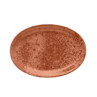 Bauscher, Sandstone : Dekor 425946 Orange - Platte oval coup 32,3 x 22,8 cm Bauscher, Sandstone : Dekor 425946 Orange - Platte oval coup 32,3 x 22,8 cm