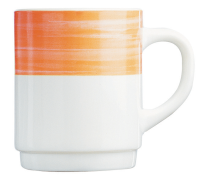 Arcoroc, Brush Orange - Kaffeebecher, 0,25 ltr. Arcoroc, Brush Orange - Kaffeebecher, 0,25 ltr.