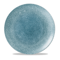 Churchill, Raku : Topaz Blue - Teller flach Coup, 28,8 cm Churchill, Raku : Topaz Blue - Teller flach Coup, 28,8 cm