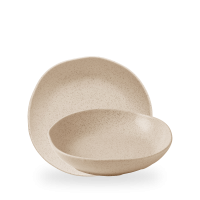 Churchill, Stonecast Natural : Nutmeg Cream - Schale tief Organisch, 25 x 4,5 cm/ 1,16 ltr. Churchill, Stonecast Natural : Nutmeg Cream - Schale tief Organisch, 25 x 4,5 cm/ 1,16 ltr.