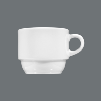 Seltmann Weiden, Meran - Kaffee-Obere 3, stapelbar, weiss, uni, 0,20 ltr. Seltmann Weiden, Meran - Kaffee-Obere 3, stapelbar, weiss, uni, 0,20 ltr.