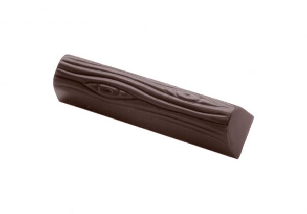 Schokoladen- Form Baumstamm, 275 x 175 mm, 3 x 6 Stück 77 x 18 x 19 mm