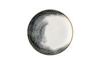 Churchill, Homespun Accents : Quartz Black - Teller flach Coup, 21,7 cm Churchill, Homespun Accents : Quartz Black - Teller flach Coup, 21,7 cm