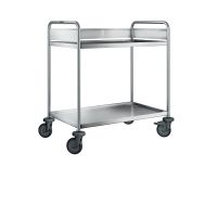 Abräumwagen ARW 9 X 6-2, 2 Borde 90 x 55 cm, max. 80 kg/ Bord, Trgf.: 120 kg, LxBxH: 100 x 65 x 103 cm Abräumwagen ARW 9 X 6-2, 2 Borde 90 x 55 cm, max. 80 kg/ Bord, Trgf.: 120 kg, LxBxH: 100 x 65 x 103 cm