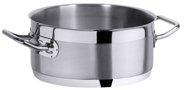 Bratentopf flach, Serie 2200, l: 10 ltr., D: 36 cm, H: 12 cm