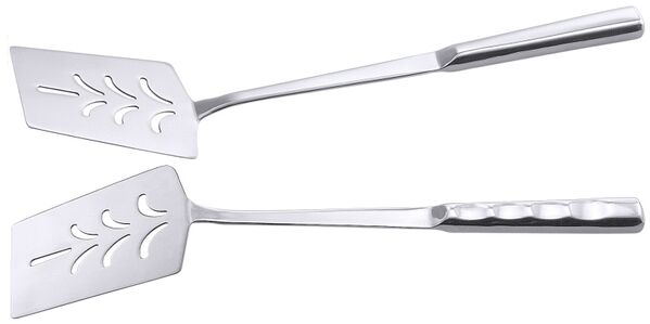 Pfannenwender ERGONOM, Edelstahl, 10,5 x 8 cm, Stiellänge: 36 cm