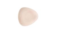 Churchill, Stonecast Canvas : Coral - Teller flach dreieckig, 24,5 cm Churchill, Stonecast Canvas : Coral - Teller flach dreieckig, 24,5 cm