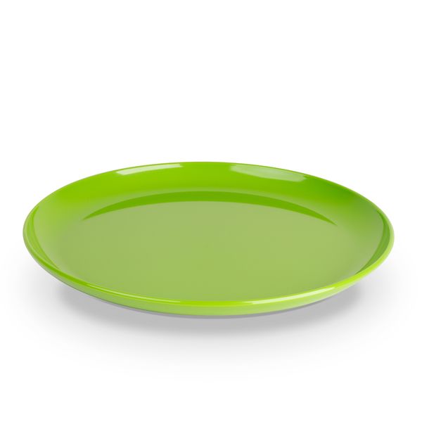 Essteller PC, uni, hellgrün, D: 24 cm