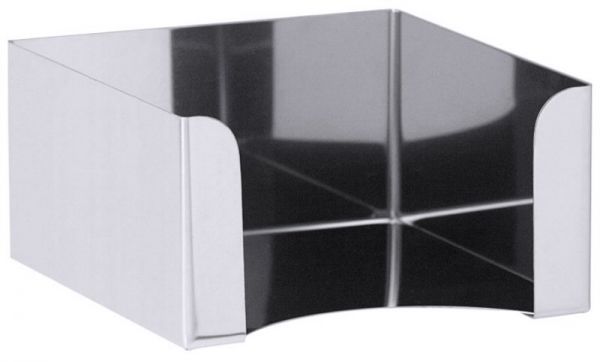 Serviettenhalter, Edelstahl, 16,5 x 16,5 x 9 cm