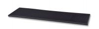 Barmatte aus schwarzem Gummi, 60 x 20 cm Barmatte aus schwarzem Gummi, 60 x 20 cm