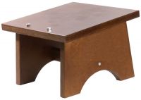 Fassbierbock, dunkel lasiert, Massivholz, 35 x 35 x 25 cm Fassbierbock, dunkel lasiert, Massivholz, 35 x 35 x 25 cm