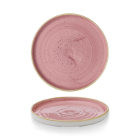 Churchill, Stonecast : Petal Pink - Teller flach m. erhöhten Rand, 21 x 2 cm Churchill, Stonecast : Petal Pink - Teller flach m. erhöhten Rand, 21 x 2 cm