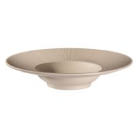 Teller NERO, Melamin, Spiegel: D: 14 cm, I: 0,3 Liter, D: 29 cm, H: 6 cm, Fb. sand Teller NERO, Melamin, Spiegel: D: 14 cm, I: 0,3 Liter, D: 29 cm, H: 6 cm, Fb. sand