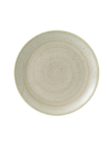 Churchill, Stonecast : Nutmeg Cream - Teller flach Coup, 28,8 cm