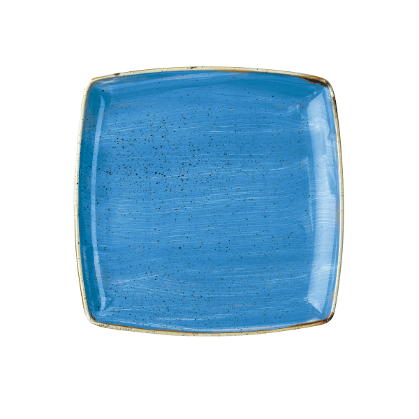 Churchill, Stonecast : Cornflower Blue - Platte tief quadratisch 26,8 x 26,8 cm