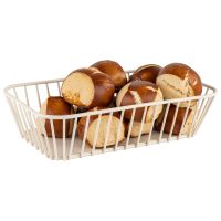 Vorschau: GN 1/4 Korb URBAN 26,5 x 16,2 cm, H: 7,5 cm Metall Farbe: whisper white Vorschau: GN 1/4 Korb URBAN 26,5 x 16,2 cm, H: 7,5 cm Metall Farbe: whisper white