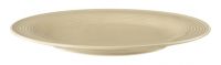 Seltmann Weiden, Beat : Sandbeige - Frühstücksteller rund mit Relief, 23 cm Seltmann Weiden, Beat : Sandbeige - Frühstücksteller rund mit Relief, 23 cm