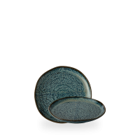 Churchill, Envisage Cascade : Sapphire Blue - Teller flach organisch, 16,5 cm Churchill, Envisage Cascade : Sapphire Blue - Teller flach organisch, 16,5 cm