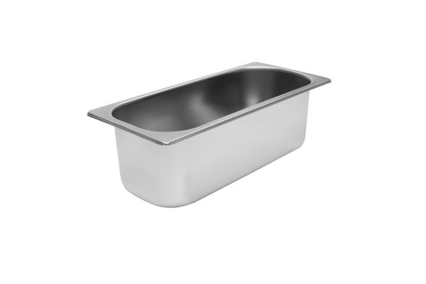 Eisbehälter 360 x 165 x 120 mm, Edelstahl, Inhalt 4,9 Liter