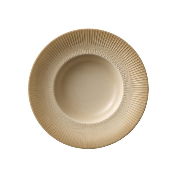 Schönwald, Vibes : 63160 Grounded - Teller tief rund Fahne Relief, 24 cm/ 0,25 ltr.
