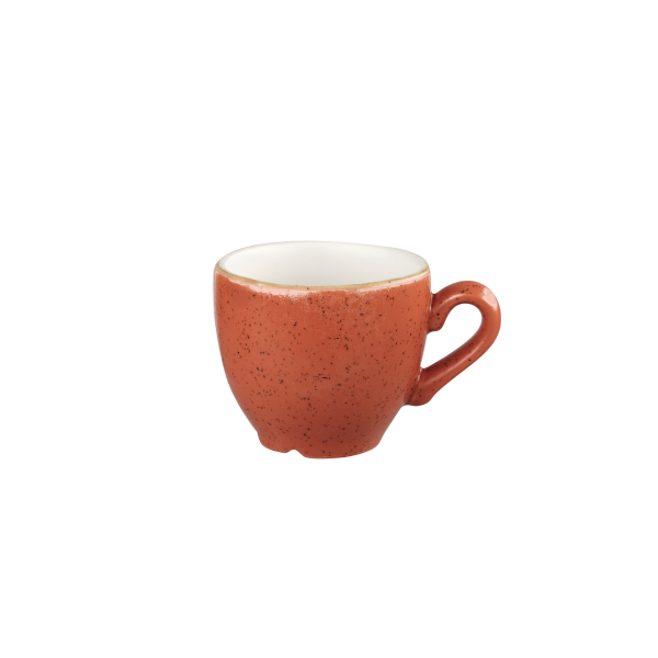 Churchill, Stonecast : Spiced Orange - Espresso-Obere, 6,5 x 5,5 cm/ 0,1 ltr.