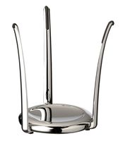 Buffetständer KING, D: 15 cm, H: 21 cm, Zinkdruckguß, hartverchromt Buffetständer KING, D: 15 cm, H: 21 cm, Zinkdruckguß, hartverchromt