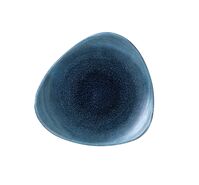 Churchill, Stonecast Aqueous : Lagoon - Teller flach dreieckig, 20,3 cm Churchill, Stonecast Aqueous : Lagoon - Teller flach dreieckig, 20,3 cm