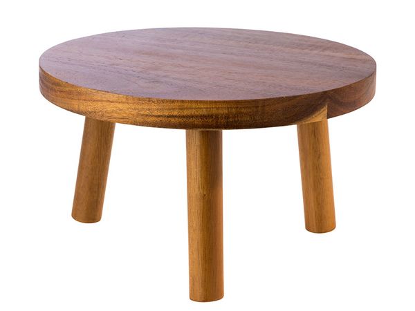 Buffetständer D: 25 cm, H: 15 cm, Akazienholz