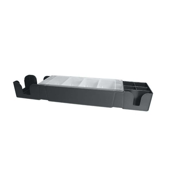 Barstation, schwarz, 63 x 17 x 10 cm