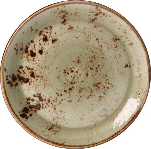 Steelite, Craft : Green 1131 - Teller flach Coup, 25,3 cm